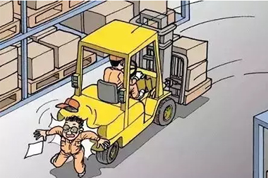 什么叫叉車(chē)防撞系統(tǒng)？哪些危險(xiǎn)區(qū)域需要安裝叉車(chē)防撞系統(tǒng)？